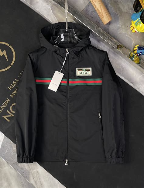 gucci nylon jacket replica|gucci jacket price.